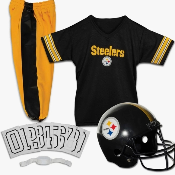 Kids Football Costume Set - Black and Gold - Picture 1 of 2